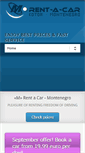 Mobile Screenshot of car-hire-montenegro.com